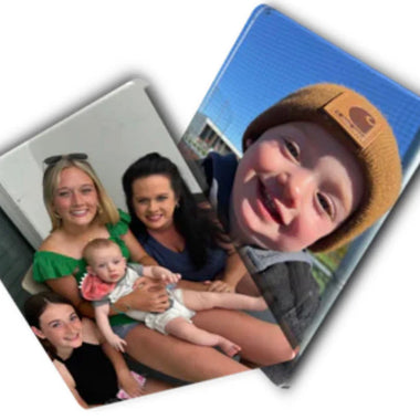 9 pc 2" Square Custom Magnets